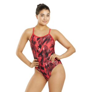 Women Catalyst Thin Strap One Piece Swimsuit